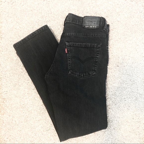 Levi’s 511 Black Vintage Jeans - Picture 1 of 8